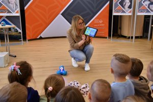 Na zdjęciu dzieci w czasie zajęć