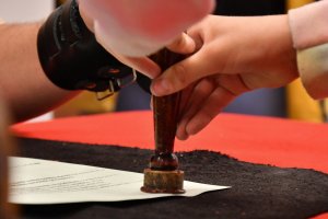 Na zdjęciu dzieci w czasie zajęć