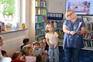 Na zdjęciu dzieci w czasie zajęć