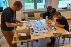 Na zdjęciu członkowie klubu