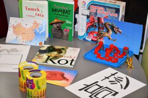 Na zdjęciu dzieci w czasie zajęć