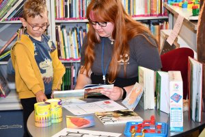 Na zdjęciu dzieci w czasie zajęć