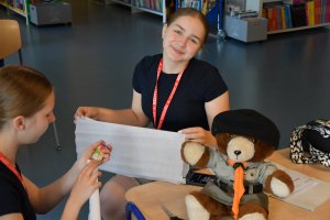 Na zdjęciu harcerze