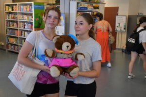 Na zdjęciu harcerze