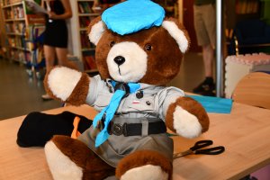 Na zdjęciu harcerze