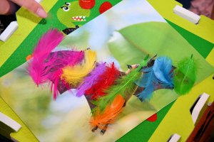 Na zdjęciu dzieci w czasie zajęć