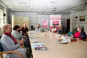 Członkowie lokalnego klubu DKK