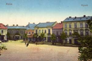 kolorowa pocztówka z rynku