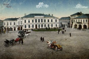 kolorowa pocztówka z rynku