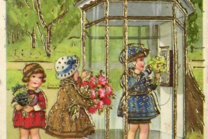 pocztówka imieninowa o bardzo różnorodnej zawartości