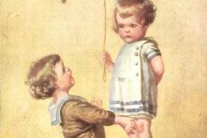 pocztówka imieninowa o bardzo różnorodnej zawartości