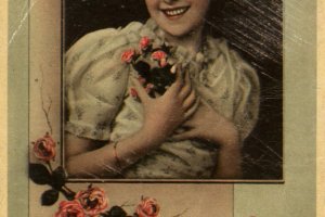 pocztówka imieninowa o bardzo różnorodnej zawartości