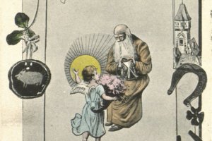 nocztówka noworoczna