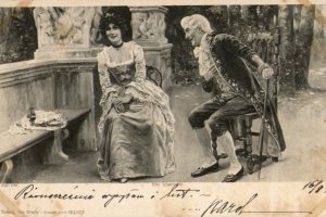 pocztówka walentynkowa