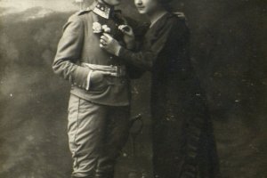 pocztówka walentynkowa