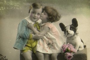 pocztówka walentynkowa