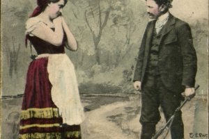 pocztówka walentynkowa