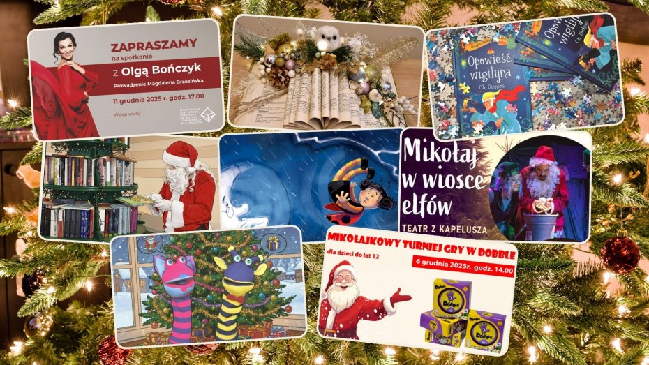 Świąteczny grudzień w WBP Kielce