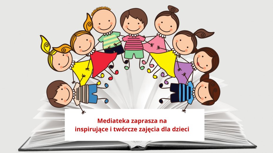 Link. Mediateka zaprasza inspirujące i twórcze zajęcia dla dzieci.