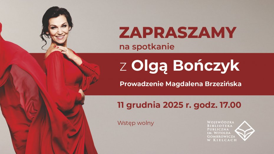 Spotkanie z Olgą Bończyk