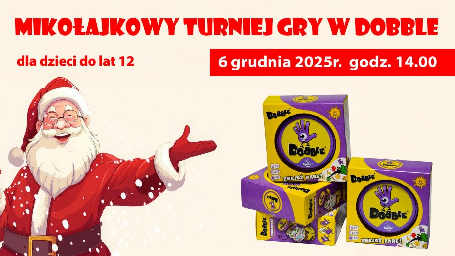 Turniej gry w Dobble dla dzieci